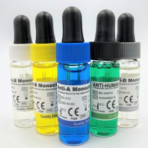 Antihuman globulin Dalit solutions