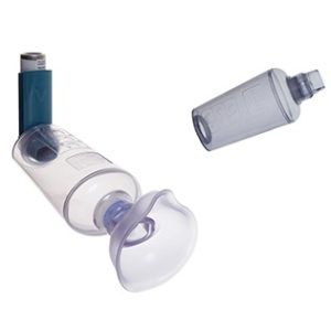 Inhaler Spacer with child mask